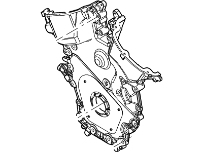 Ford 7T4Z-6019-C Cover - Cylinder Front