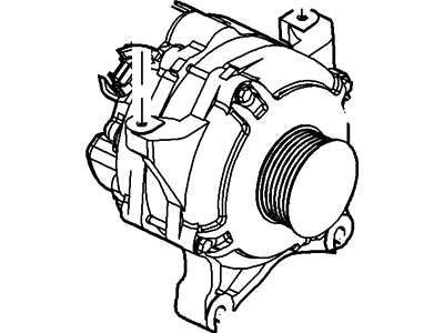 Ford 9C2Z-10346-C Alternator Assembly