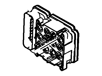 Ford AM6Z-2C219-B Abs Anti-Lock Brake System-Control Module