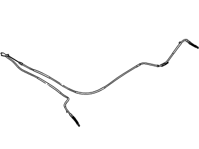 2008 Ford E-250 Parking Brake Cable - 8C2Z-2A635-BR