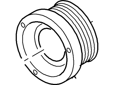 2006 Lincoln LS A/C Idler Pulley - 2R8Z-19D784-BA