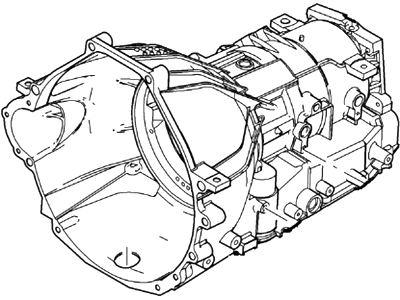 Ford 6C2Z-7005-AA Transmission Case Assembly