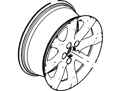 Ford BE5Z-1007-A Wheel Assembly