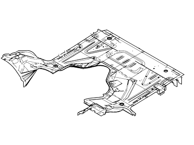 Ford 9C2Z-1511135-A Pan Assembly - Floor