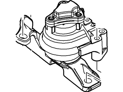 Ford 8G1Z-6038-A Insulator Assembly