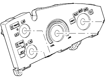 Ford E-250 A/C Switch - 5C2Z-18549-BA