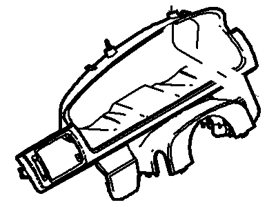Ford 5G1Z-54044D70-BAG Panel - Instrument