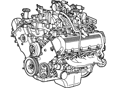 Ford 3C3Z-6007-KA Engine Assembly