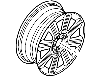 Lincoln MKX Spare Wheel - 8A1Z-1007-C