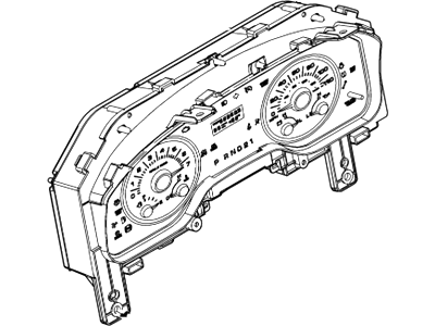 Ford 6L1Z-10849-BA Instrument Cluster