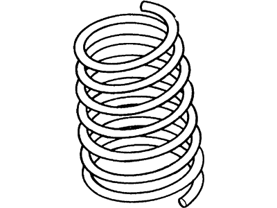 2000 Ford Contour Coil Springs - F5RZ-5560-B