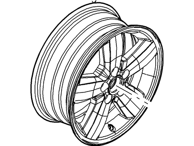 Mercury Spare Wheel - 8L8Z-1007-E