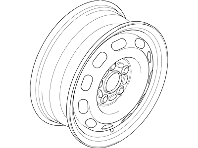 Ford Transit Connect Spare Wheel - 2T1Z-1007-B