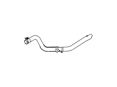 2005 Mercury Mountaineer Exhaust Pipe - 1L2Z-5202-BC
