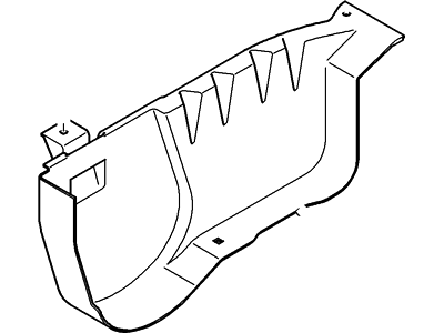 Ford 9T1Z-6775-A Shield - Engine Compartment Splash