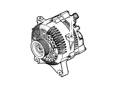 Ford F53 Stripped Chassis Alternator - 9C3Z-10346-B