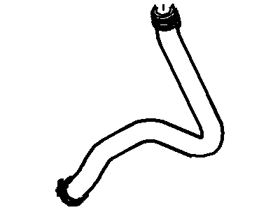 2000 Lincoln LS Cooling Hose - XW4Z-18472-FA