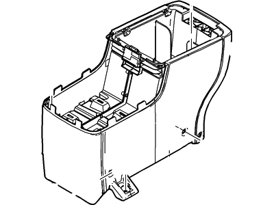 Ford 8A4Z-74045A36-AC Console Assembly
