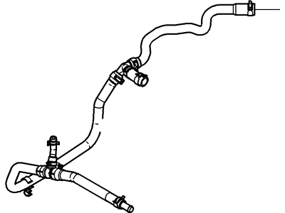 Ford 5S4Z-18472-AA Hose - Heater Water