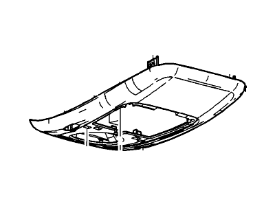 Ford 9L2Z-78519A70-AA Console Assembly - Overhead