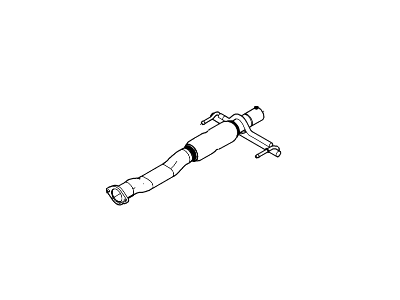 2009 Lincoln MKX Exhaust Pipe - 8T4Z-5G203-B