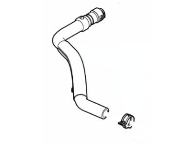 Ford 7C3Z-18472-M Hose - Heater Water