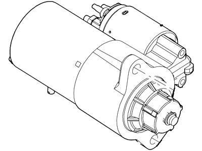 Ford XW4Z-11002-CG Starter Motor Assembly