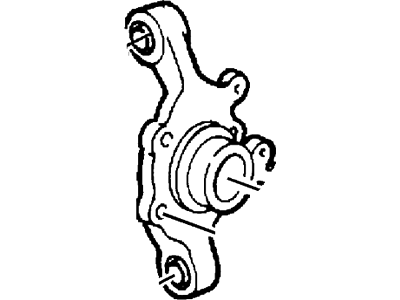 Ford 2R3Z-5A969-AA Knuckle And Hub Assembly
