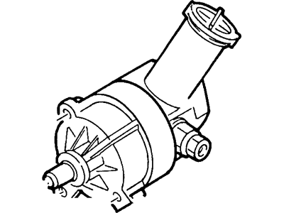 1995 Ford Thunderbird Power Steering Pump - F1SZ-3A674-FBRM