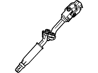 Ford 6L5Z-3E751-AA Steering Shaft Assembly