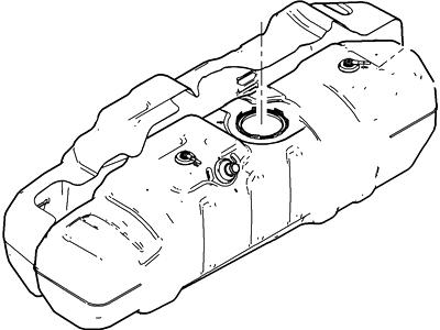 Ford 5C3Z-9002-A Fuel Tank Assembly