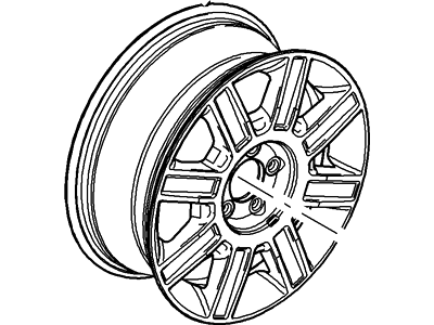 Lincoln Town Car Spare Wheel - 6W1Z-1007-C