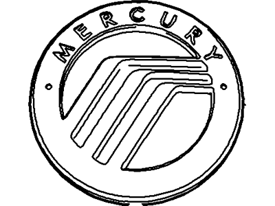 2008 Mercury Milan Emblem - 6N7Z-5442528-B