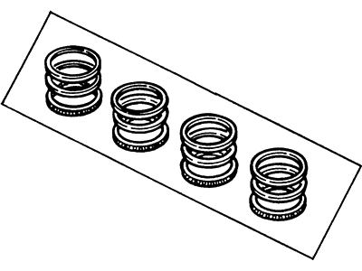 Ford F4BZ6149A Ring Set Piston