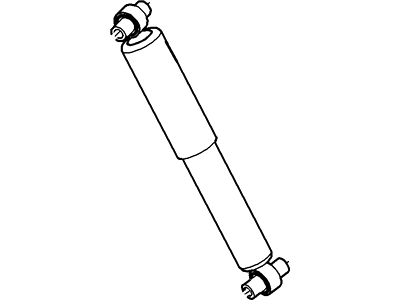 Ford 6H6Z-18125-AA Shock Absorber Assembly