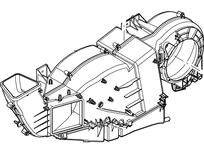 Ford 7L1Z-18D283-C Evaporator Assembly