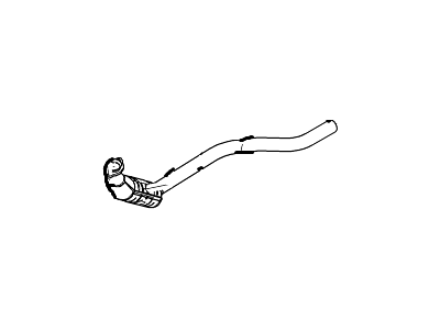 Ford 2W4Z-5E212-AA Catalytic Converter Assembly