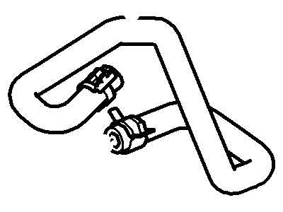 Ford 3W4Z-9F814-AA Hose Assembly