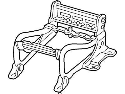 Ford 1L2Z7863160CA Frame & Spring Rear Seat Cushion