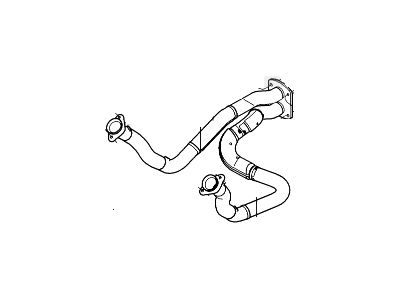Ford 5C3Z-5246-AA Exhaust Pipe