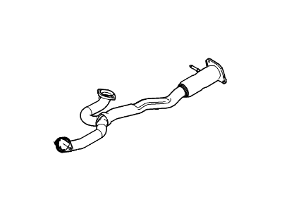 2009 Ford Taurus Exhaust Pipe - 9G1Z-5G274-A