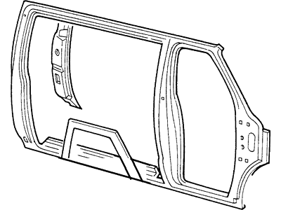 Ford F7UZ-15211A10-BC Frame - Door