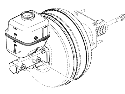 Ford 8C3Z-2140-DB Cylinder Assembly - Master