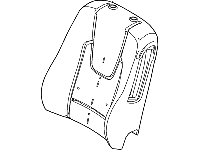 Ford 9E5Z-5464811-A Seat Back Pad