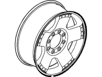 Ford 5C3Z-1007-RA Wheel Assembly