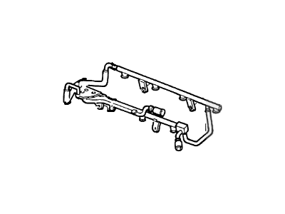 1986 Ford Mustang Fuel Rail - F2ZZ-9F792-A