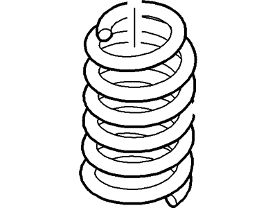 2012 Lincoln MKS Coil Springs - AA5Z-5560-F