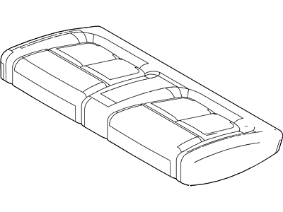 Ford 9L3Z-1863805-DA Rear Seat Cushion Cover Assembly