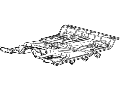 Ford 5L3Z-1811135-AA Pan Assembly - Floor