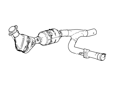 Ford 4L3Z-5E212-GB Catalytic Converter Assembly